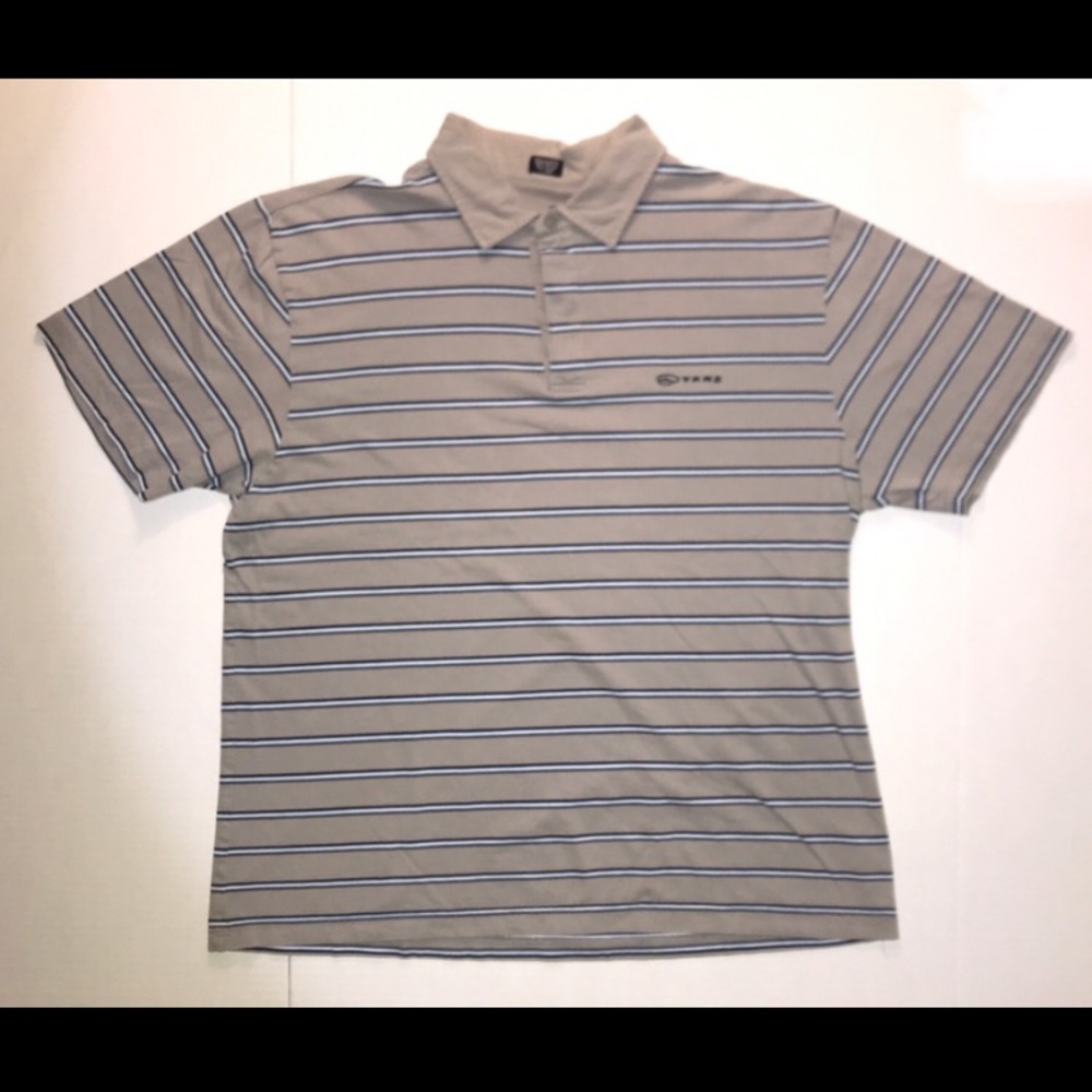 Vintage Vans Striped Polo Shirt